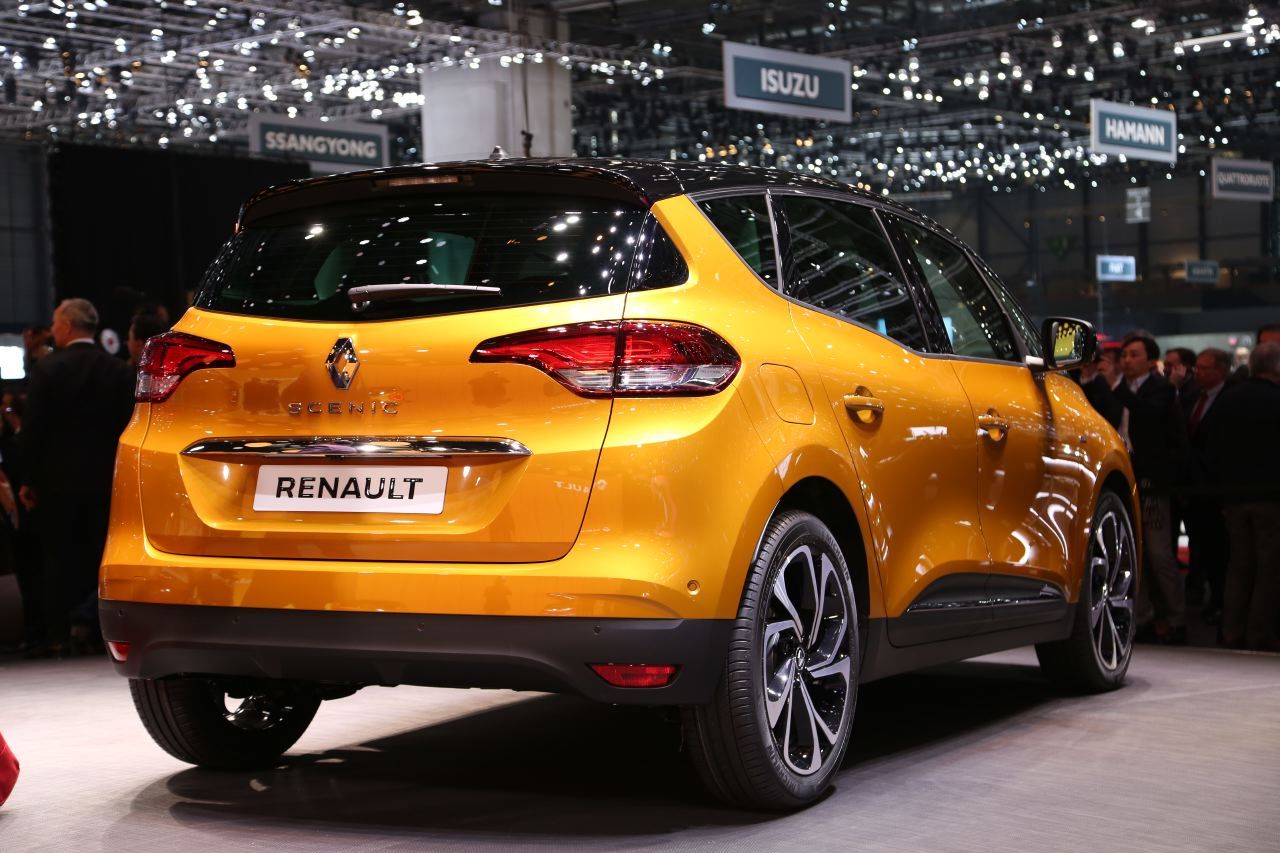 Nouveau Renault Scenic face arrière